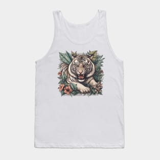 White Tiger Tank Top